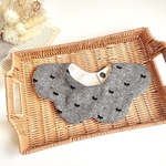 ベビースタイ(ribbon grey)