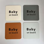 baby on board　赤ちゃんが乗っています　子供が乗っています　マグネット 