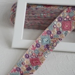【50cm〜】インド刺繍リボン207