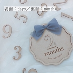 ずっと使えるデイリーマンスリーフォトプレート◎ 数字13個付
