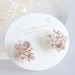 ~hanataba~  pink  ピアス/イヤリング