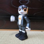 ロボのくつした（46）　真っ黒
