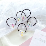 ꫛᥱꪝ ＊ love ice  ＊ アイスクリーム プチハートヘアゴム 4個セット