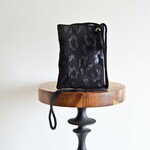 １点限定！DUTELレオパードジャガードスマホシポーチ　 ブラック　スマホショルダー