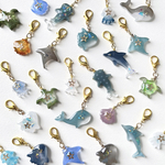 【8月一杯限定販売】レジンの海の生き物チャーム 3点セットガチャ