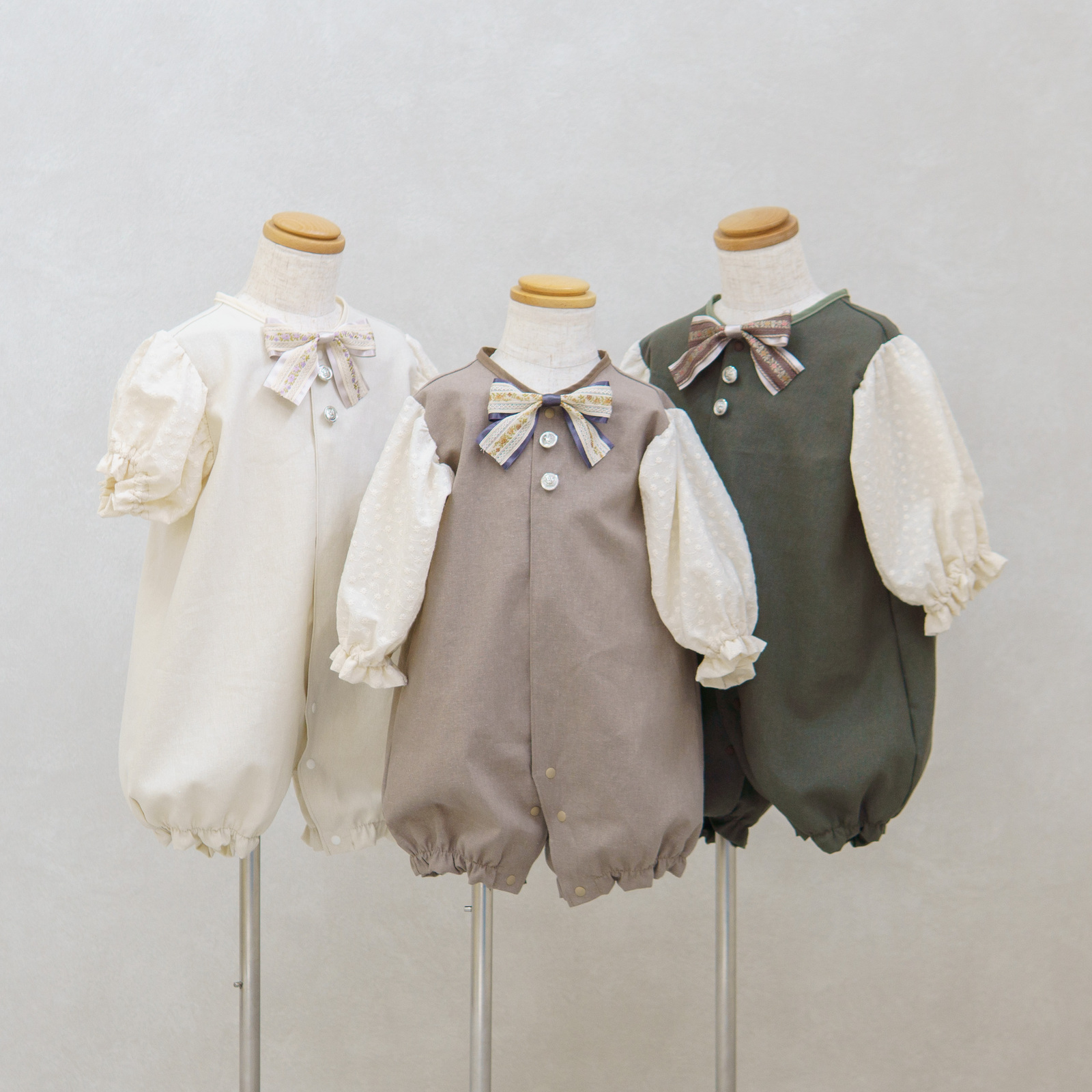 超爆安 prince little My ♔ 1歳 / 80cm・90cm クラシカルロンパース サロペット・オーバーオール・オールインワン