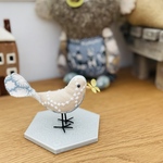 ⚮̈ミナペルホネン ハンドメイド⚮̈ ︎︎ハッピーバード オブジェ 小鳥 置物 ／tambourine