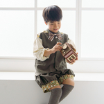 3 color My little prince ♔ クラシカルセットアップ 80cm〜 / 誕生日 ウェディング  子供服 王子様 男の子 花 リンクコーデ 結婚式 フォーマル 七五三 リングボーイ
