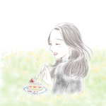 優しい雰囲気の似顔絵イラスト描きます