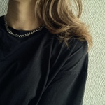 ーCut Chain Necklaceー　サージカルステンレス　チェーンネックレス　ネックレス