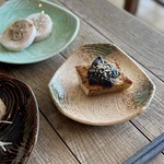 おしゃれ三角皿　和モダン　おうちごはん