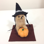羊毛ハロウィンワンコ ポメラニアン