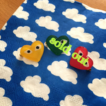 ギャルソン風ブローチ♡