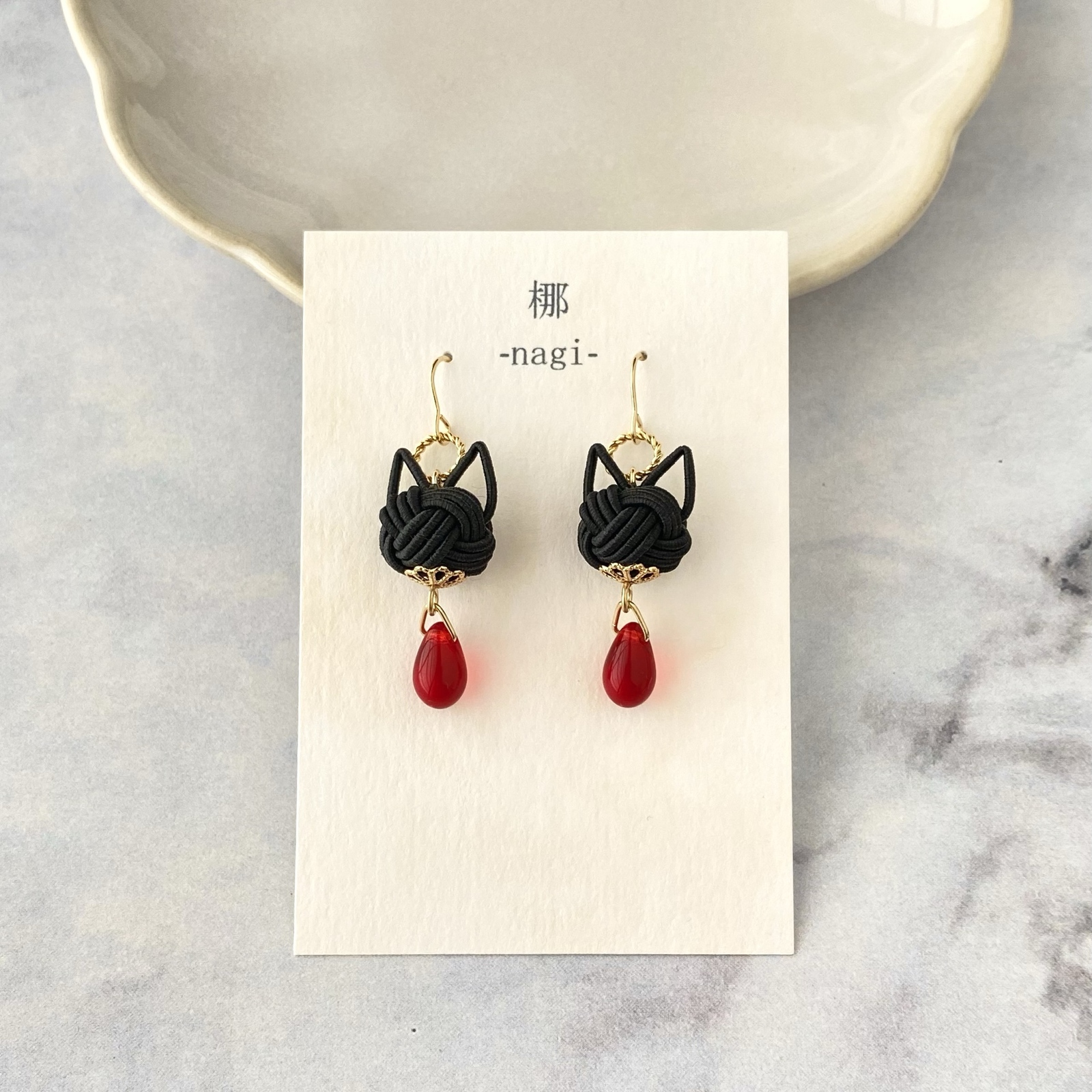 ⭐︎うさねこ⭐︎ハンドメイドピアス13点 うさちゃんとねこちゃんの顔ピアスセット｜ウサギがいる｜CUNE