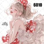 original sticker « no.6010 »     //     人物ステッカー オリジナルステッカー オリジナル人物ステッカー ステッカー cotton melody 