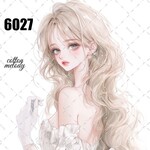original sticker « no.6027 »     //     人物ステッカー オリジナルステッカー オリジナル人物ステッカー ステッカー cotton melody 