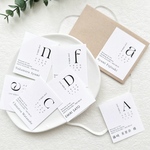 ￥50  ｜エスコートカード　シール　