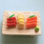 ミニチュア刺身3点盛りB