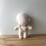 推しぬい　ぬい活　ネックレス　銀