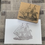 ✴～✨帆船⛵船⛵特大⛵繊細✨～✴スタンプ＊はんこ