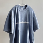 【SAMPLE SALE】Lサイズ / ヴィンテージライクTシャツ / andersen / スモークブルー