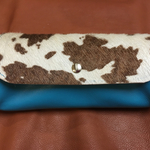 レザーハラコふっくら長財布☆