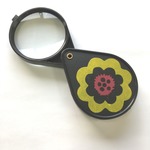 ルーペ　花柄