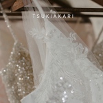 Tsukiakari Tiara/Crystal Brilliant/クリスタル天然石＆スワロフスキークリスタルビーズ＆ビジュー作品