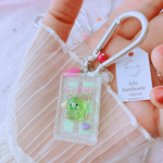 ちゅうちゅうgummy ハンドメイドレジン　キーホルダー　ドリンク　ねずみちゃん　ゆめかわ　グミ