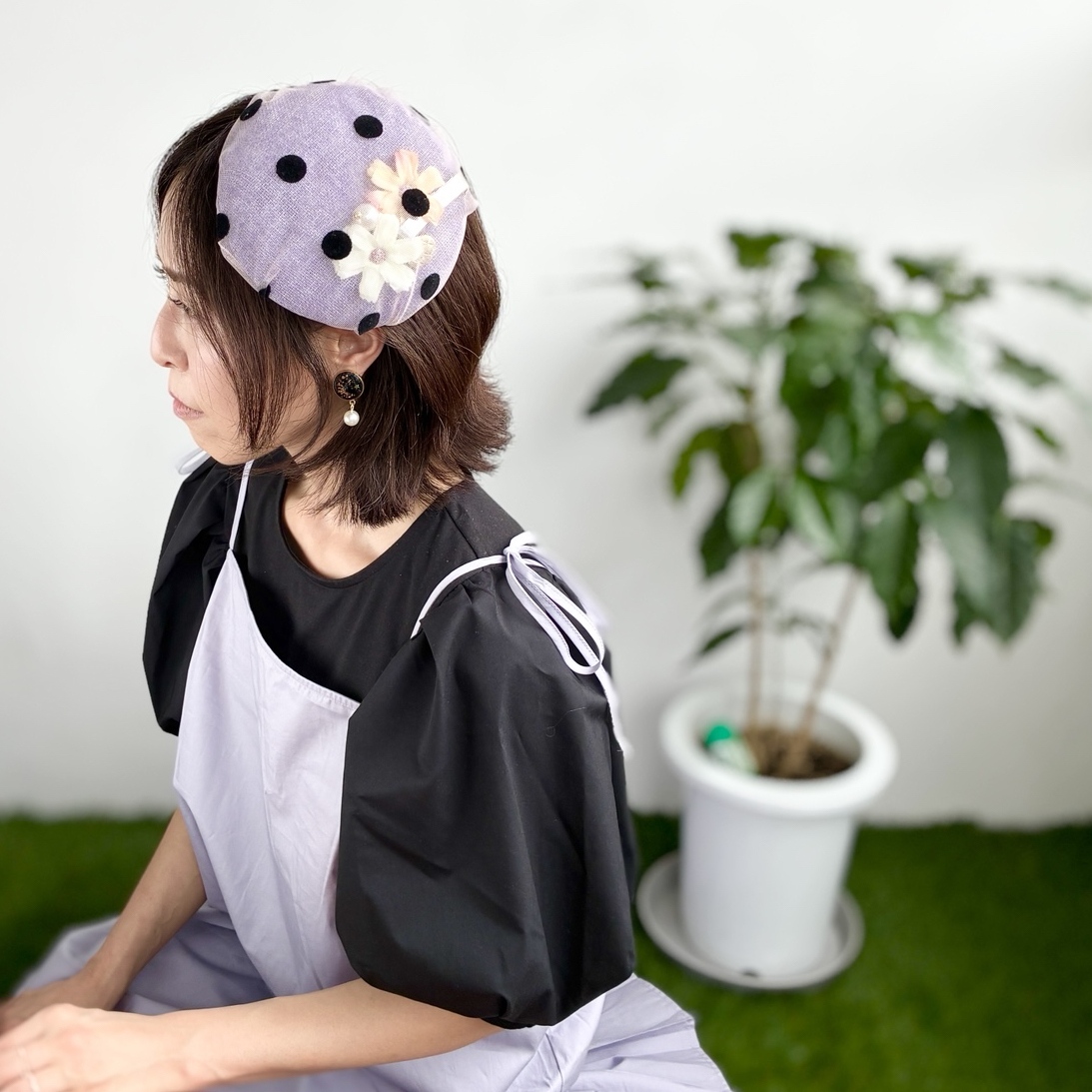 トーク帽 - ヘアアクセサリーの人気通販 | minne byGMOペパボ