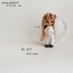 No..257    プチブライスサイズ　太ズボン
