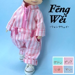 つなぎ　Lサイズ　ピンク(ピコドー10・オビツ11身長調整)