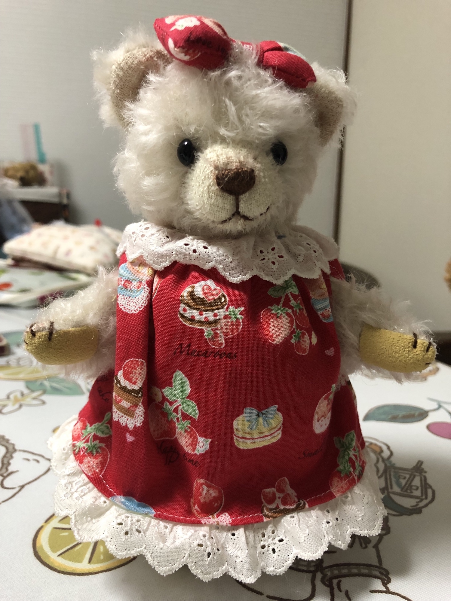 着物ベアちゃん 【テディベア】【ぬいぐるみ】【着物 ベア