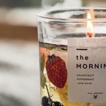 朝の太陽を感じる☀︎フルーツアロマキャンドル　the morning