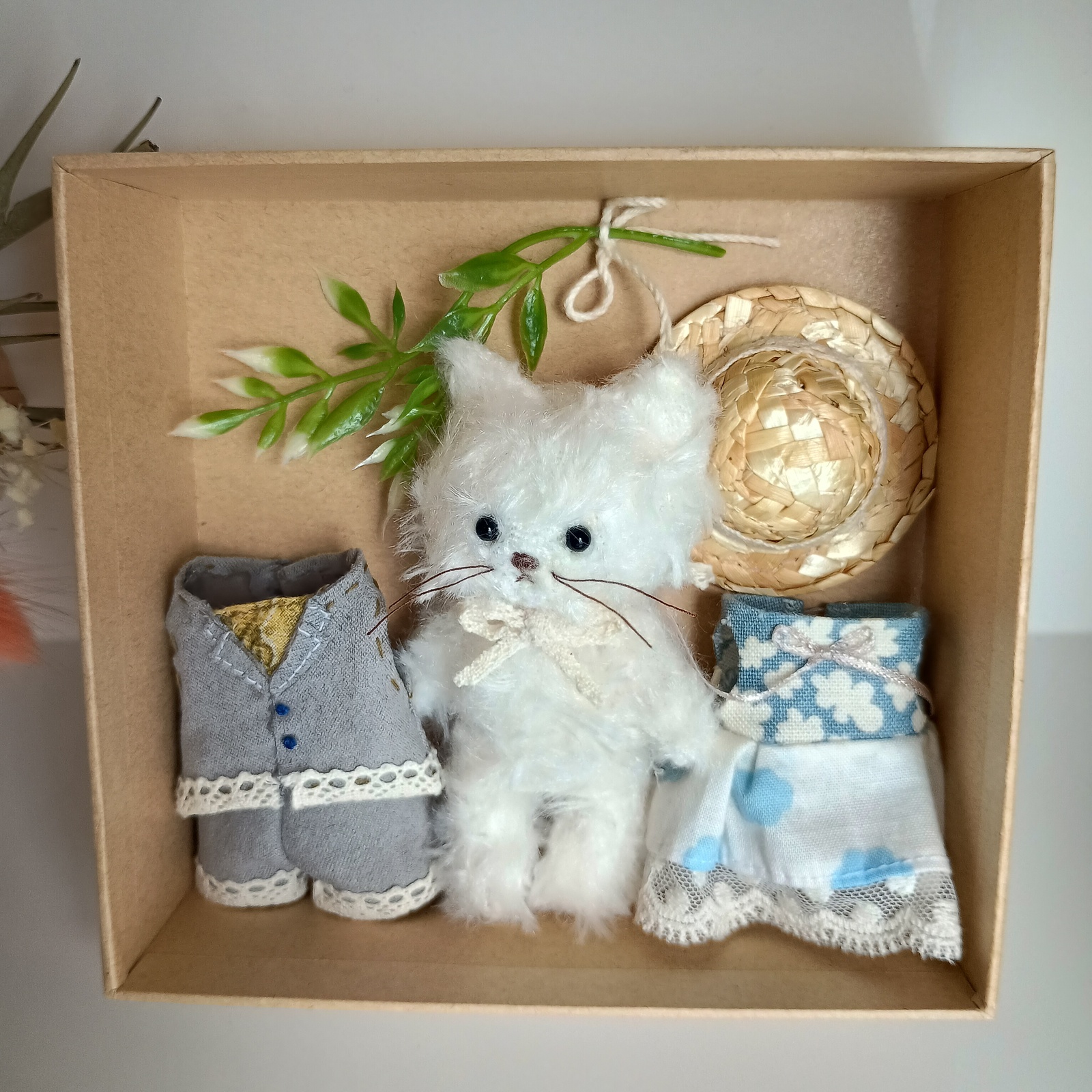 pream サンリオ　テディベア　テディキャット　ぬいぐるみ　作家　ハンドメイド pream サンリオ テディベア テディキャット ぬいぐるみ 作家