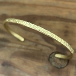 バングル「hammer」3mm  braid