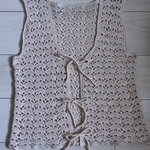 【受注生産】クラウン模様のコットンジレ