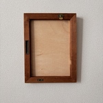 古材フレーム A4 鍵付き