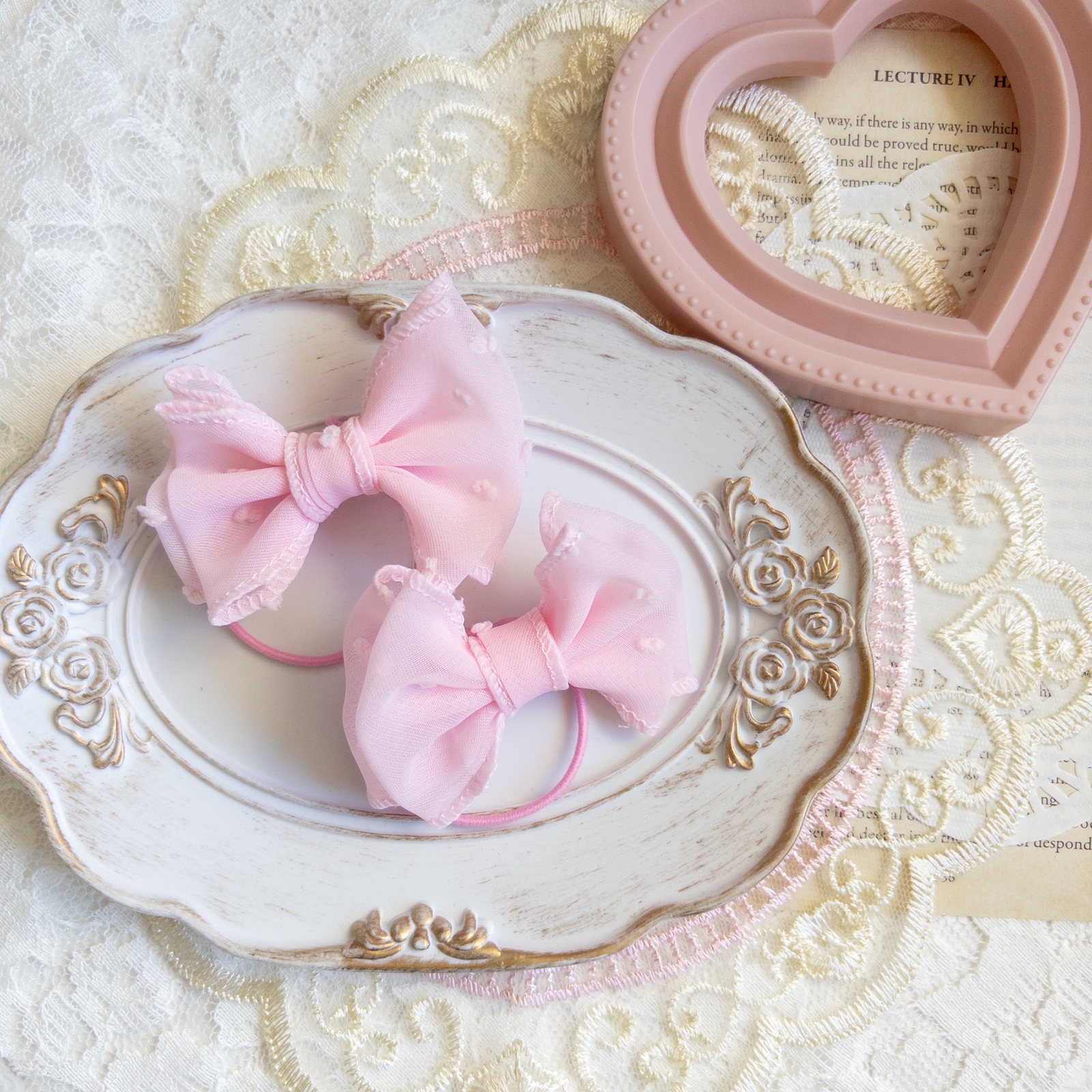 オーガンジーリボン♡ツイン♡ヘアゴム♡フォーマル 【公式通販】