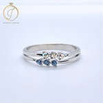 twin frame ring (ピンキーリング可)