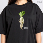 CHILL GIFT　魅惑的な大根さん　半袖Tシャツ　ダイコン　だいこん　スーパーマーケット　新鮮野菜シリーズ　トップス・カットソー　メンズ　レディース　おもしろ　▷chillgift_smpc