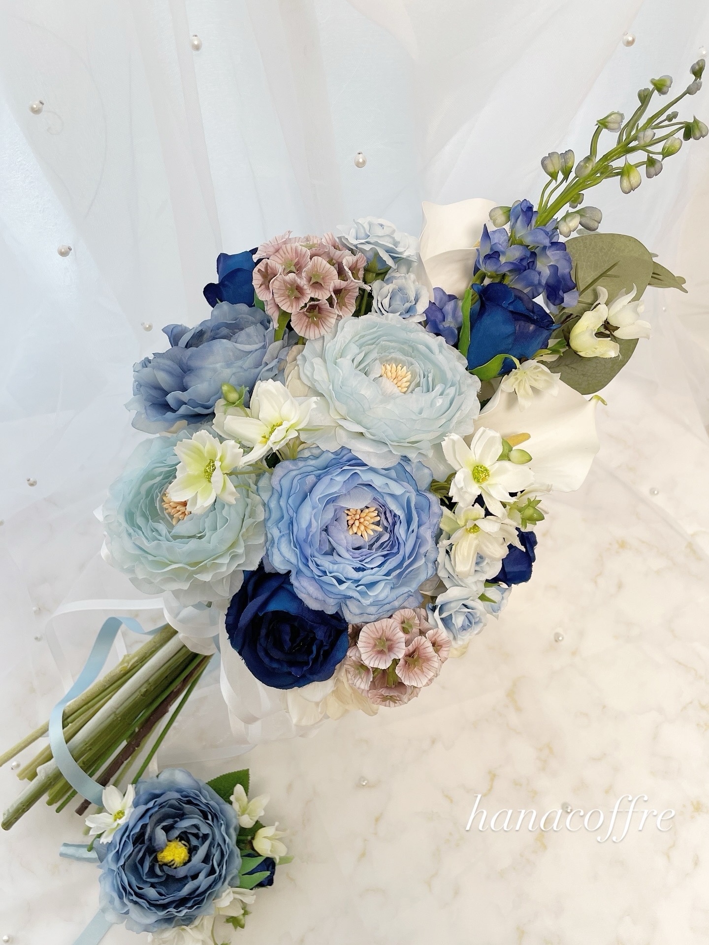 ブルー - ブーケの人気通販 | minne byGMOペパボ 国内最大級の