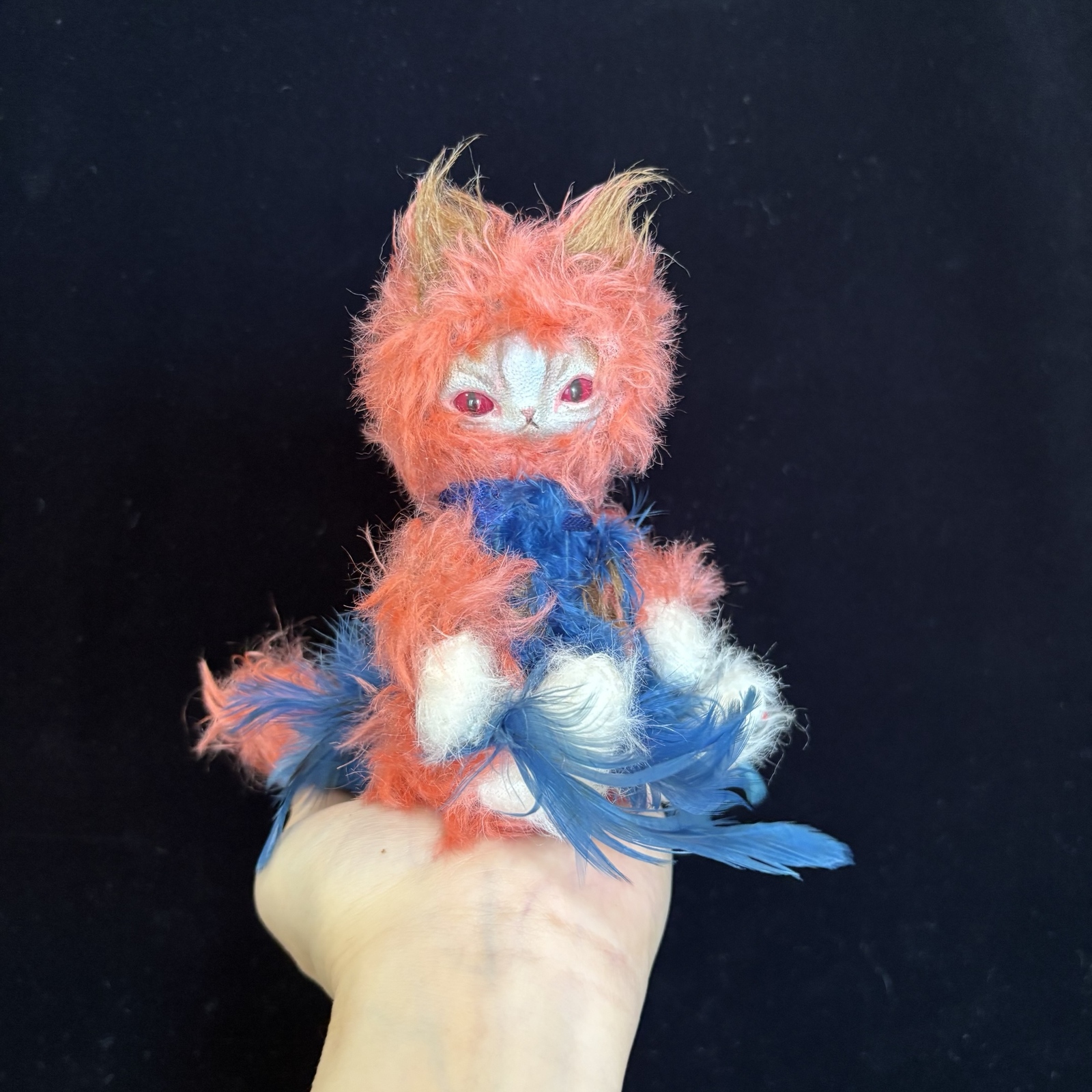 pream サンリオテディベアテディキャットぬいぐるみ作家ハンドメイド