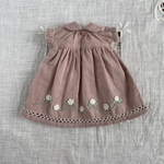 感謝価格♡ネオブライスoutfitドロンワークとお花刺繍のワンピース