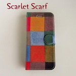 高品質＆長持ち【受注生産】iPhone（SEも対応）／Android対応　手帳型ケース　＜名画：パウル・クレー『New Harmony 1936』>＞
