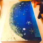 mihoq008様オーダー専用 センターテーブル  ブルームーンビーチ 