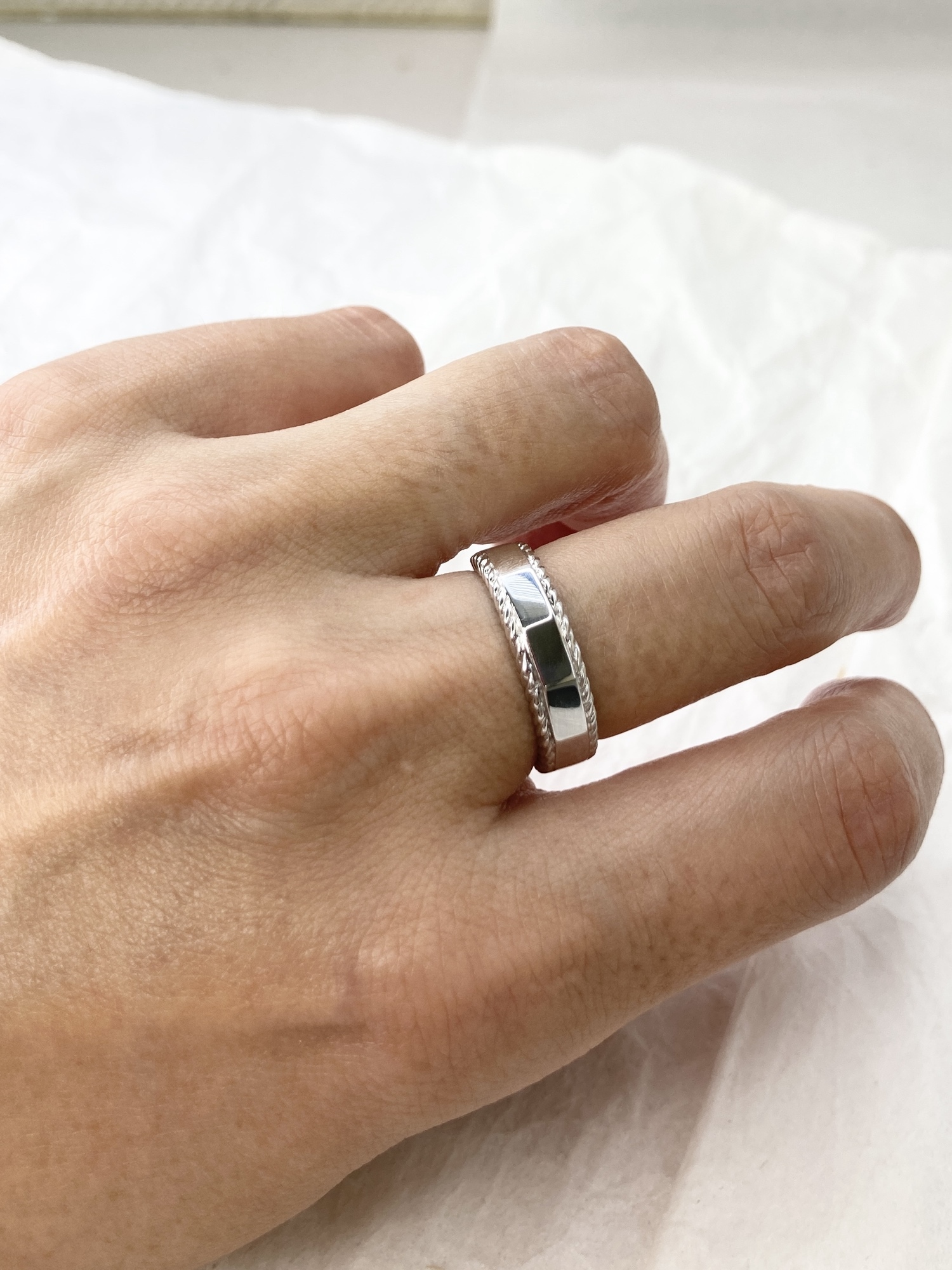オシャレシルバーリング　KR7800 silver925  ユニセックス