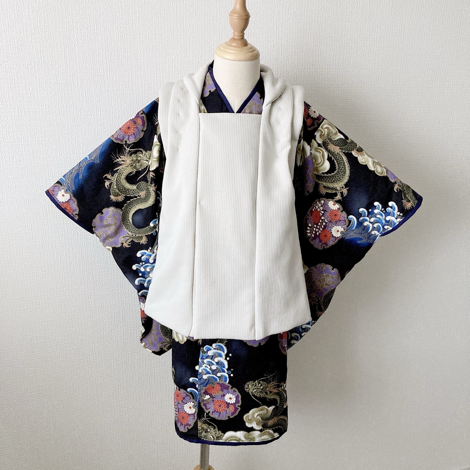 完成品〉二部式着物90size - AOSAKU GALLERY | minne 国内最大級