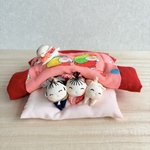 【ふかふか温もり　かいまき布団】和小物　和布　古布　古着物