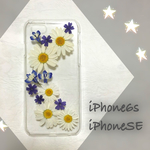 押し花スマホケース